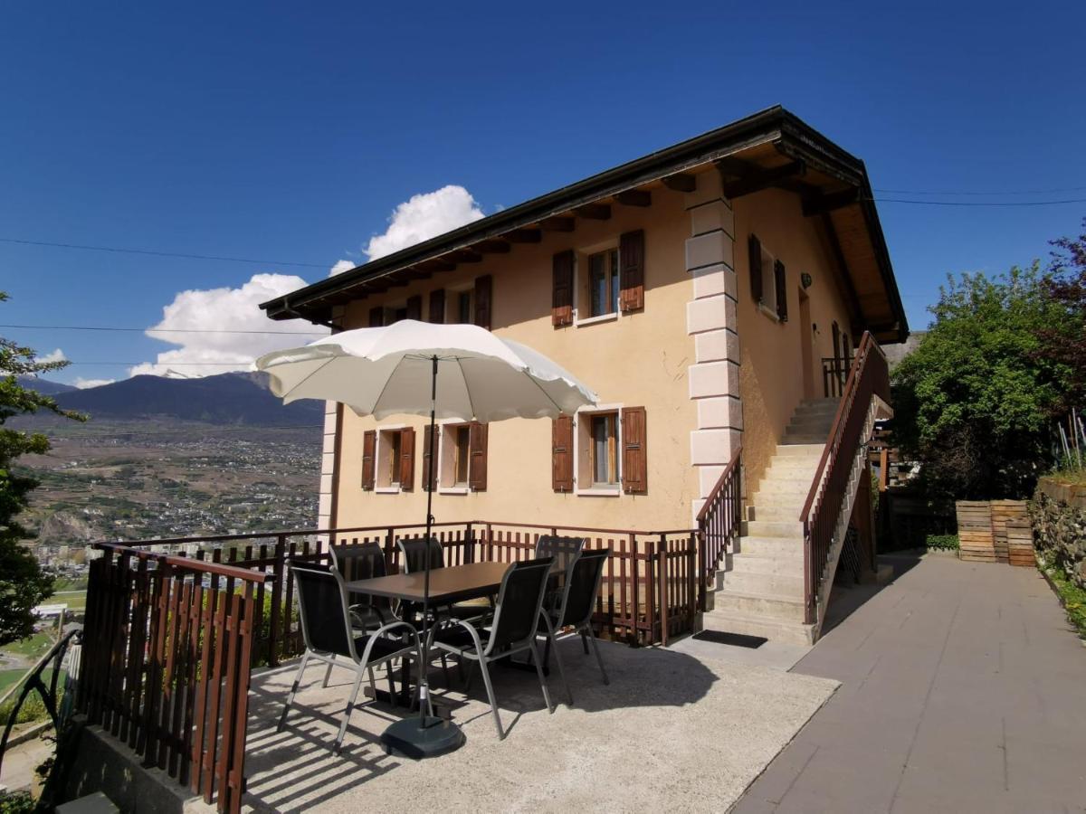 Ferienwohnung The Rock House Sion Exterior foto